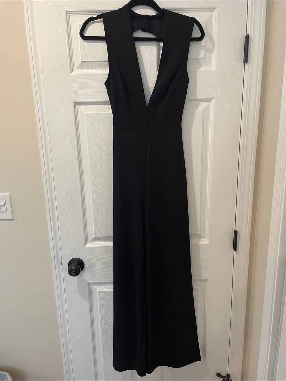 V-Neck Sleeveless Jumpsuit